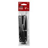 Pasador de Barril 6' de Acero Acabado Negro, Hermex