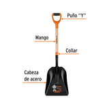 Pala Carbonera T-2000, Puño 'y', Truper