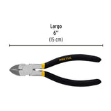 Pinza de Corte Diagonal 6' Mango de PVC, Pretul