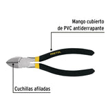 Pinza de Corte Diagonal 7' Mango de PVC, Pretul