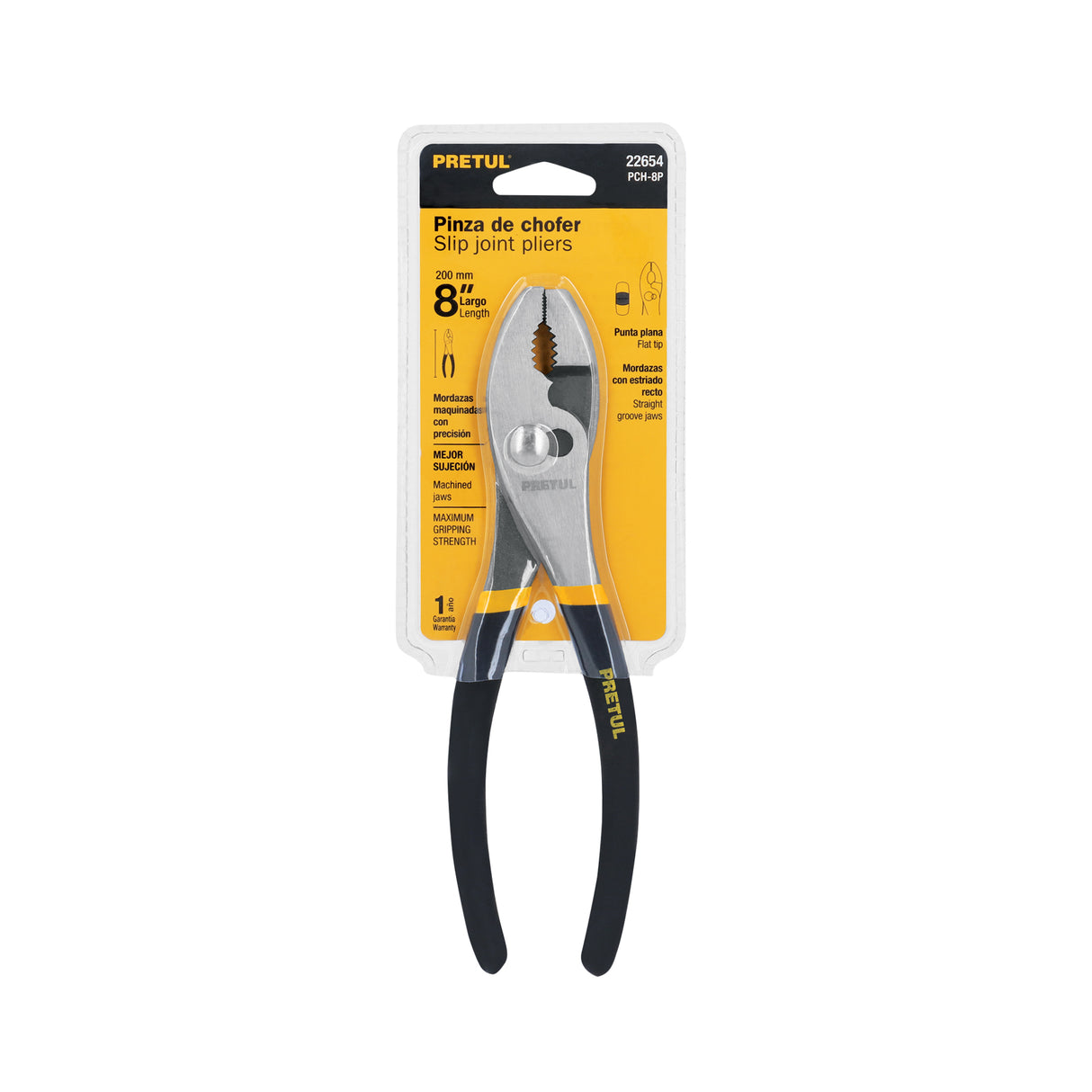 Pinza de Chofer 8' Mango de PVC, Pretul