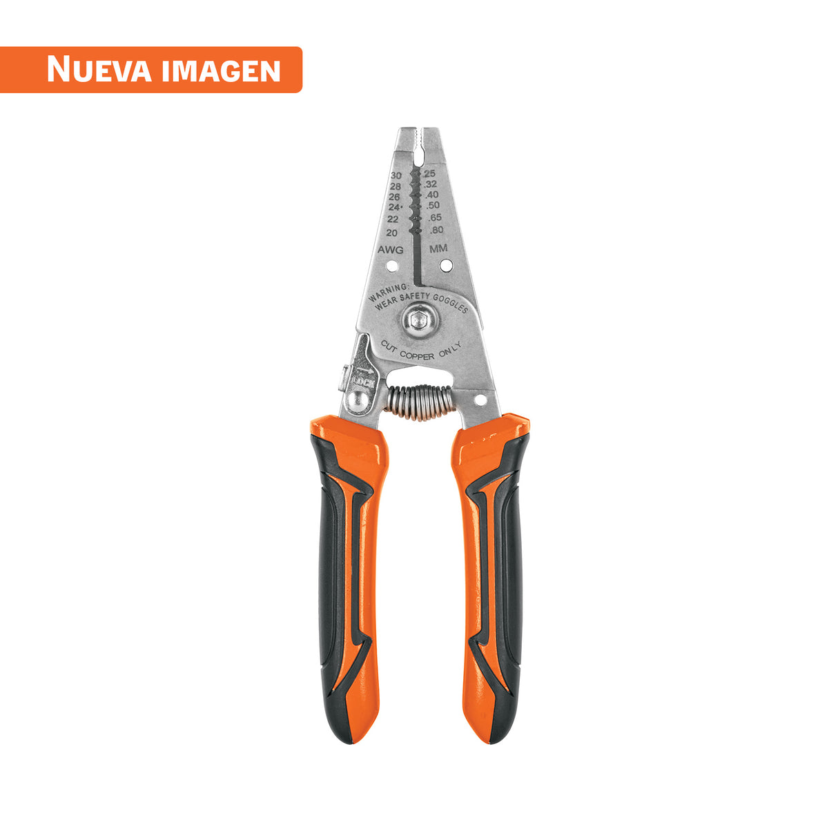 Pinza 6' Pela Cables, 30 a 20 AWG, Truper