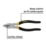 Pinza para Electricista 7' Mango de PVC, Pretul
