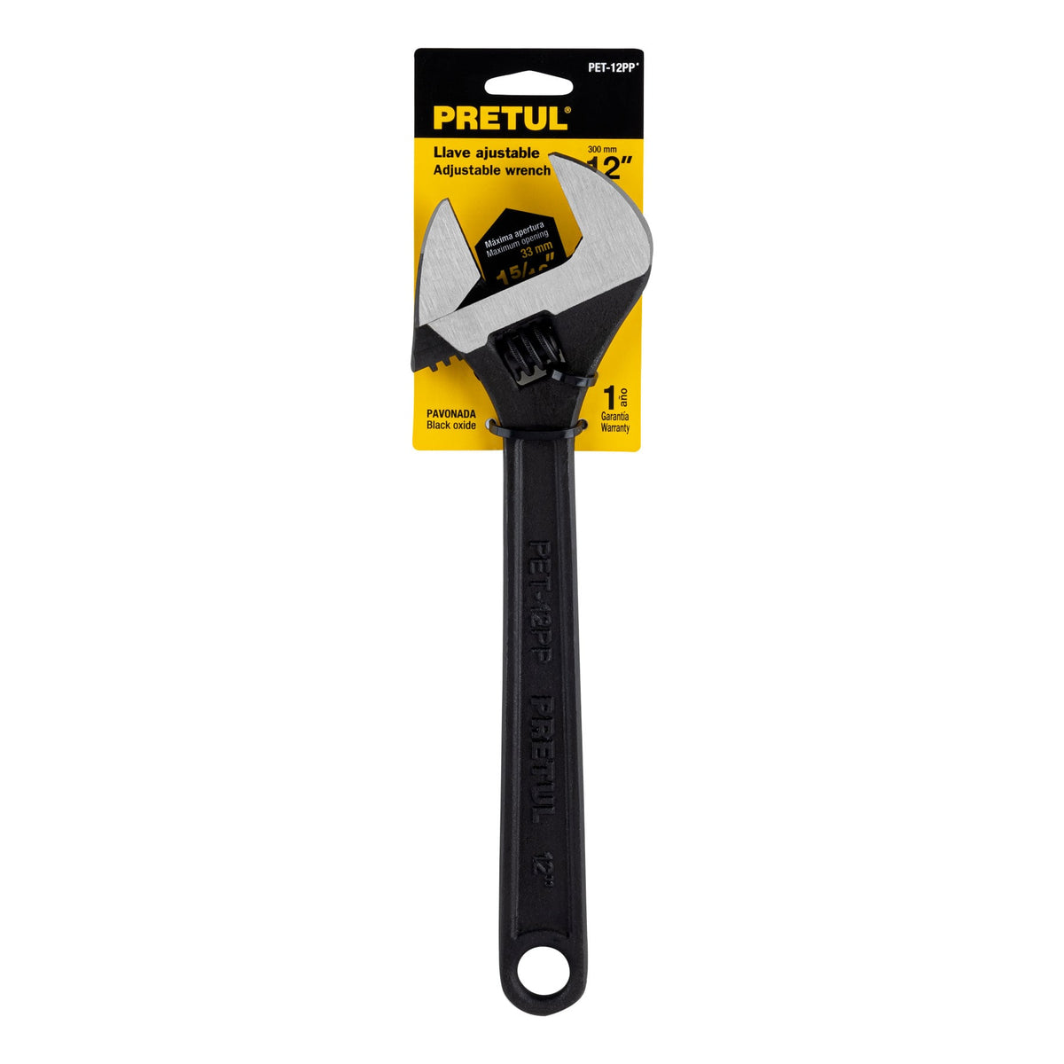 Llave Ajustable (Perico) 12' Pavonada, Pretul