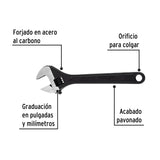 Llave Ajustable (Perico) 15' Pavonada, Pretul