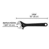 Llave Ajustable (Perico) 15' Pavonada, Pretul