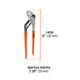 Pinza de Extensión 12' Mango de PVC, Truper