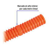 Metro de Poliducto 1/2' Corrugado Flex. S/Guía, Rollo 50 m