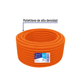 Metro de Poliducto 1/2' Corrugado Flex. S/Guía, Rollo 50 m