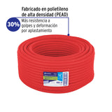 Metro de Poliducto 1/2' Corrugado Flex. Reforz. S/Guía, 100M