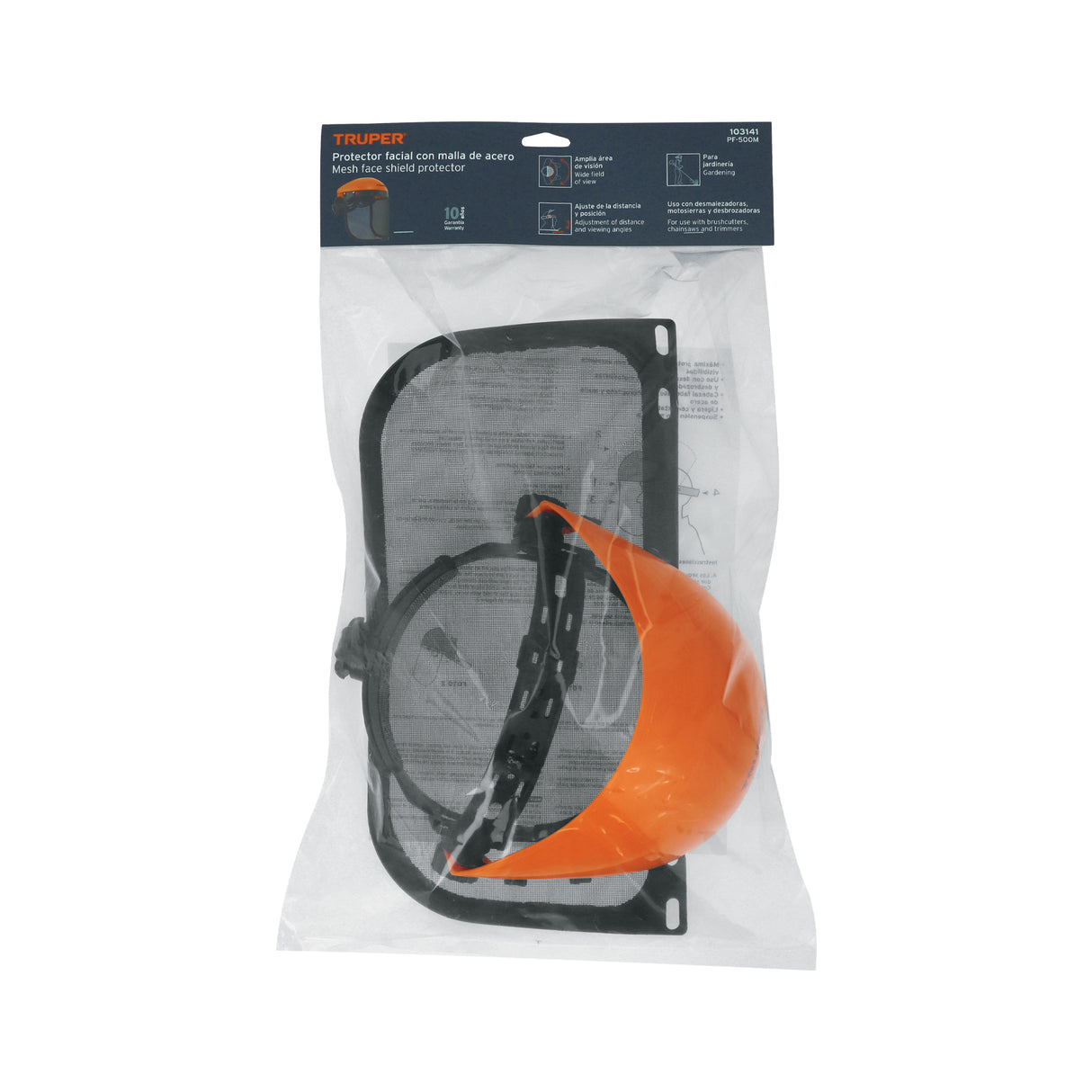 Protector Facial de Malla, Truper