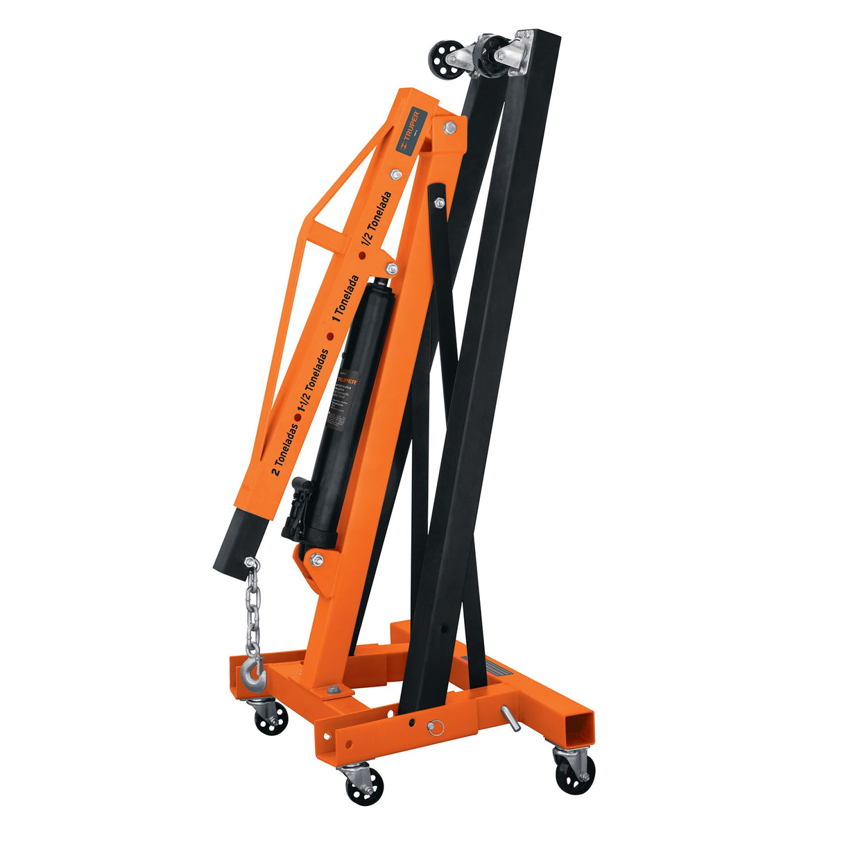 Pluma Hidráulica 2 Ton, Plegable, Truper