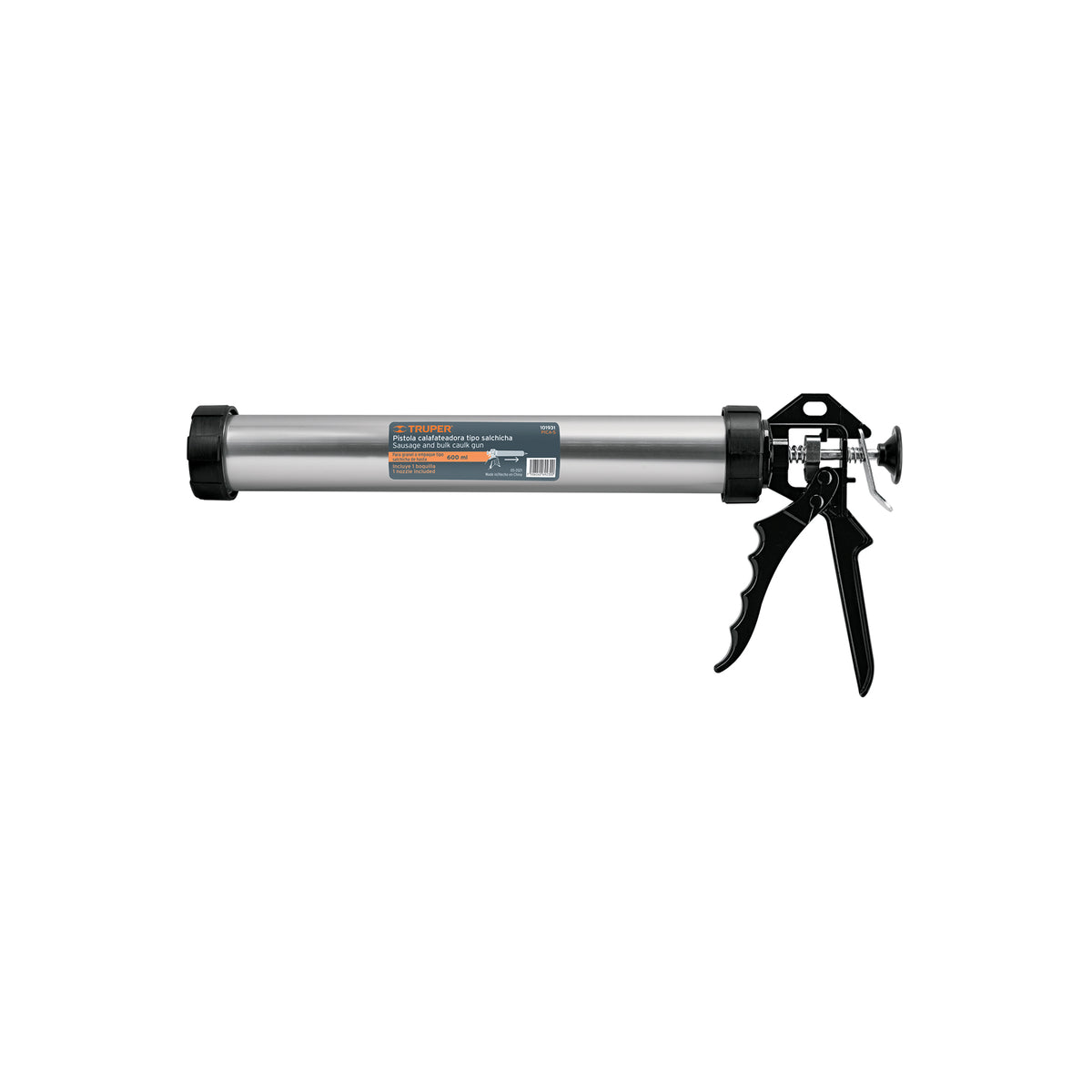 Pistola Calafateadora para Salchicha de 600 ml, Truper