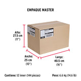 Blíster con 13 Pijas #6 X 2' Multiusos, Fiero