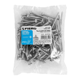 Bolsa con 100 Pijas para Lámina, #12 X 2', Fiero