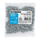 Bolsa con 200 Pijas para Lámina, #4 X 1/4', Fiero