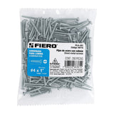 Bolsa con 200 Pijas para Lámina, #4 X 1', Fiero