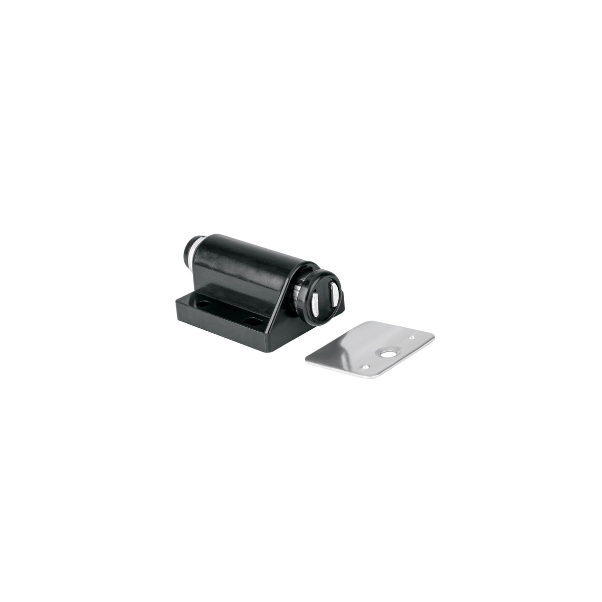 Pistón Magnético para Puerta/Cajón, Negro. Hermex