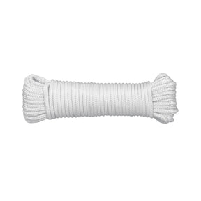 Piola de poliéster diamante de 4mmx15m blanca, madeja, Fiero
