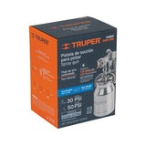 Pistola para Pintar Succión Hvlp Vaso Aluminio, 1.4 mm, Truper