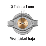 Pistola para Pintar Lvmp Vaso Aluminio, 1 mm, Truper
