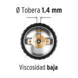 Pistola para Pintar Gravedad Hvlp Vaso Plástico, 1.4 mm, Expert