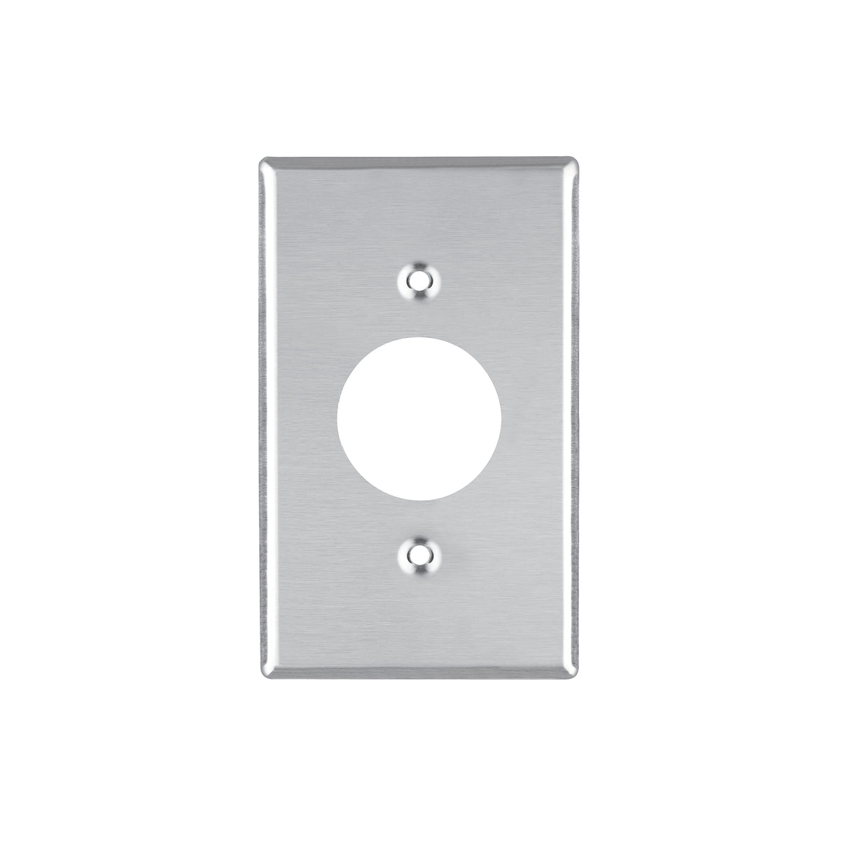 Placa de Acero Inoxidable para Contacto Sencillo, Standard