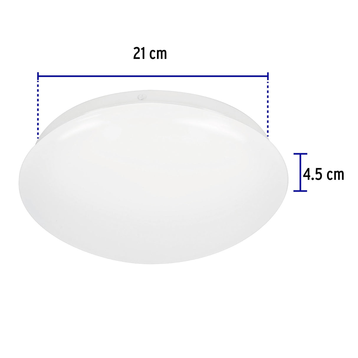 Luminario LED Plafón Decorativo 8 W 6500K, Liso, Basic