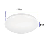 Luminario LED Plafón Decorativo 18 W 6500K, Liso, Basic