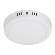Luminario LED plafón 12 W 3000K, redondo, blanco, Volteck