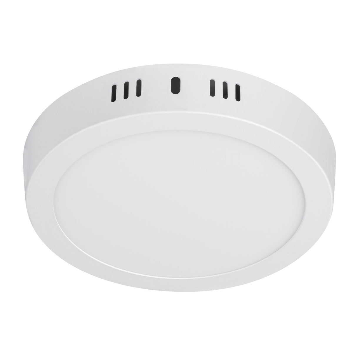 Luminario LED plafón 12 W 3000K, redondo, blanco, Volteck