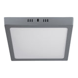Luminario LED Plafón 18 W 6500K, Cuadrado, Gris, Volteck