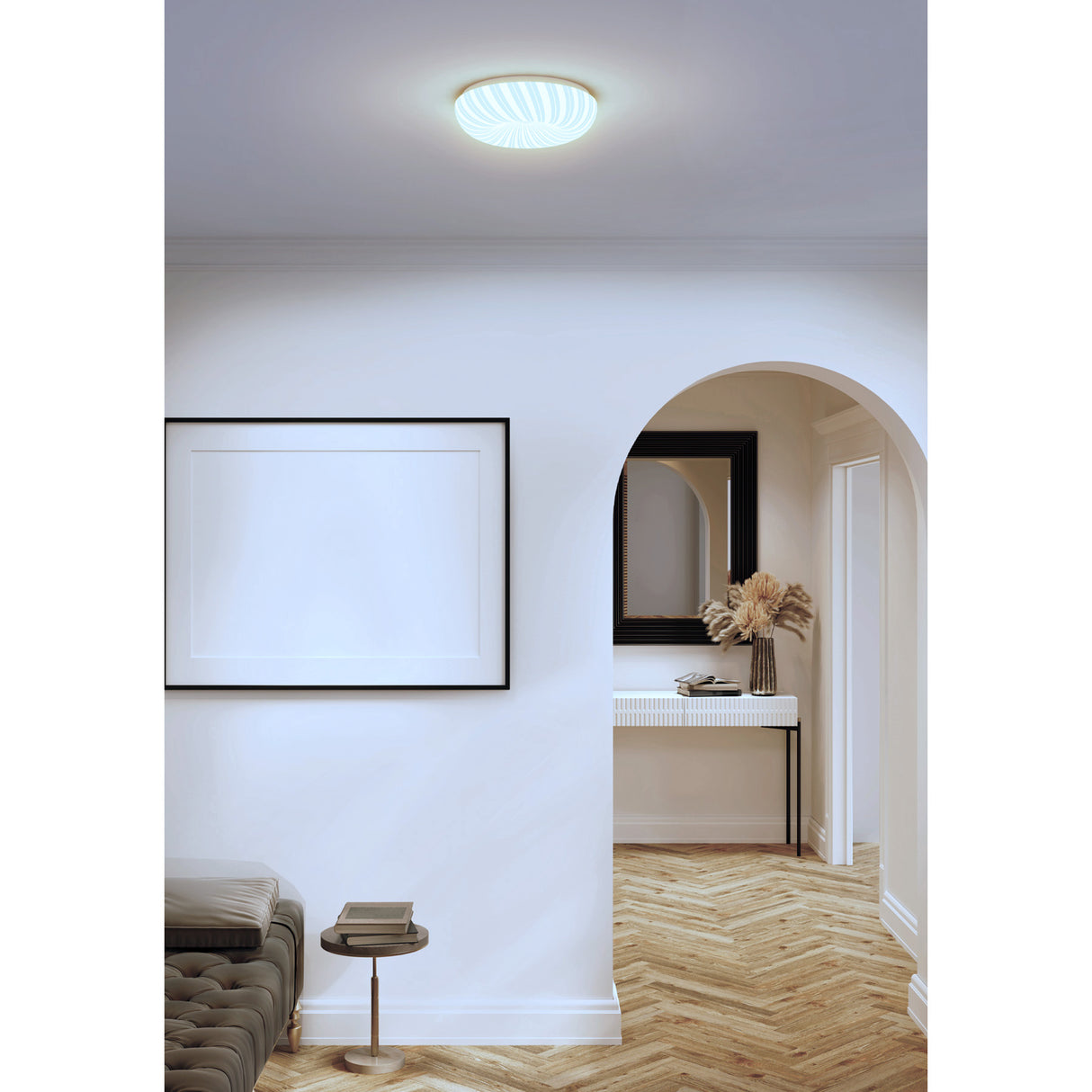 Luminario LED Plafón Decorativo 8 W 6500K, Espiral, Basic