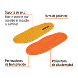 Bolsa con Par de Plantillas de Poliuretano para Zapato Talla 26