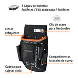 Porta Herramientas de Poliéster, 10 Compartimentos, Expert
