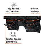 Porta Herramientas de Poliéster, 20 Compartimentos, Truper