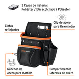 Porta Herramientas de Poliéster, 6 Compartimentos, Expert