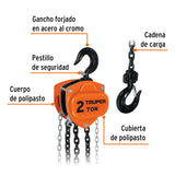 Polipasto de Cadena de 2 Ton, Truper