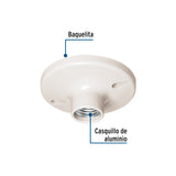 Portalámpara 4' de Baquelita a Granel, Volteck