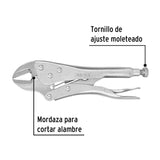 Pinza de Presión 10' Mordaza Recta, a Granel, Pretul
