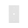 Placa de ABS pasacable, Standard, blanco, Volteck