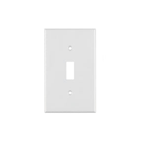 Placa de ABS para interruptor vertical, Standard, blanco