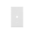 Placa de ABS para atenuador, Standard, blanco, Volteck