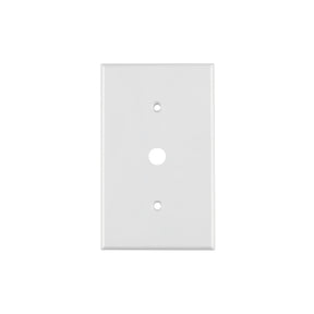 Placa de ABS para atenuador, Standard, blanco, Volteck