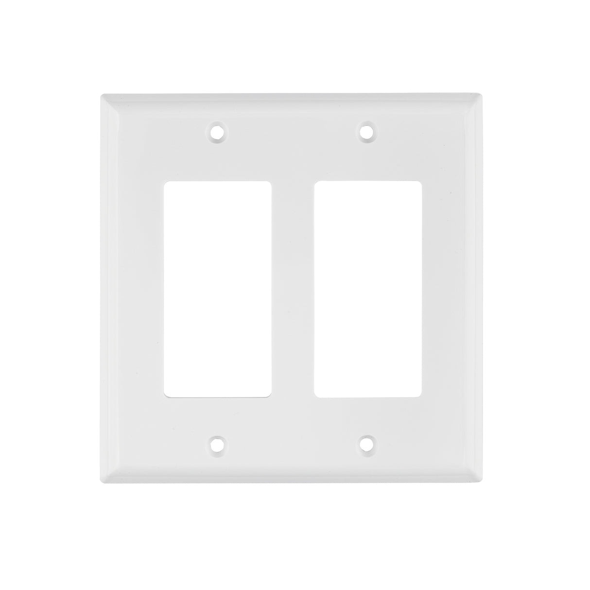 Placa 2 Ventanas, de Policarbonato, Línea Classic, Volteck