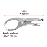 Pinza de Presión 9' para Filtros de Aceite, Truper