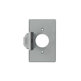 Placa Contacto Redondo, Policarbonato, P/Intemperie, Standard