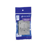 Placa Contacto Redondo, Policarbonato, P/Intemperie, Standard