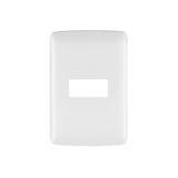 Placa 1 Módulo de ABS, Línea Italiana, Color Blanco, Volteck