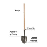 Pala Redonda Mango Largo 44', Pretul